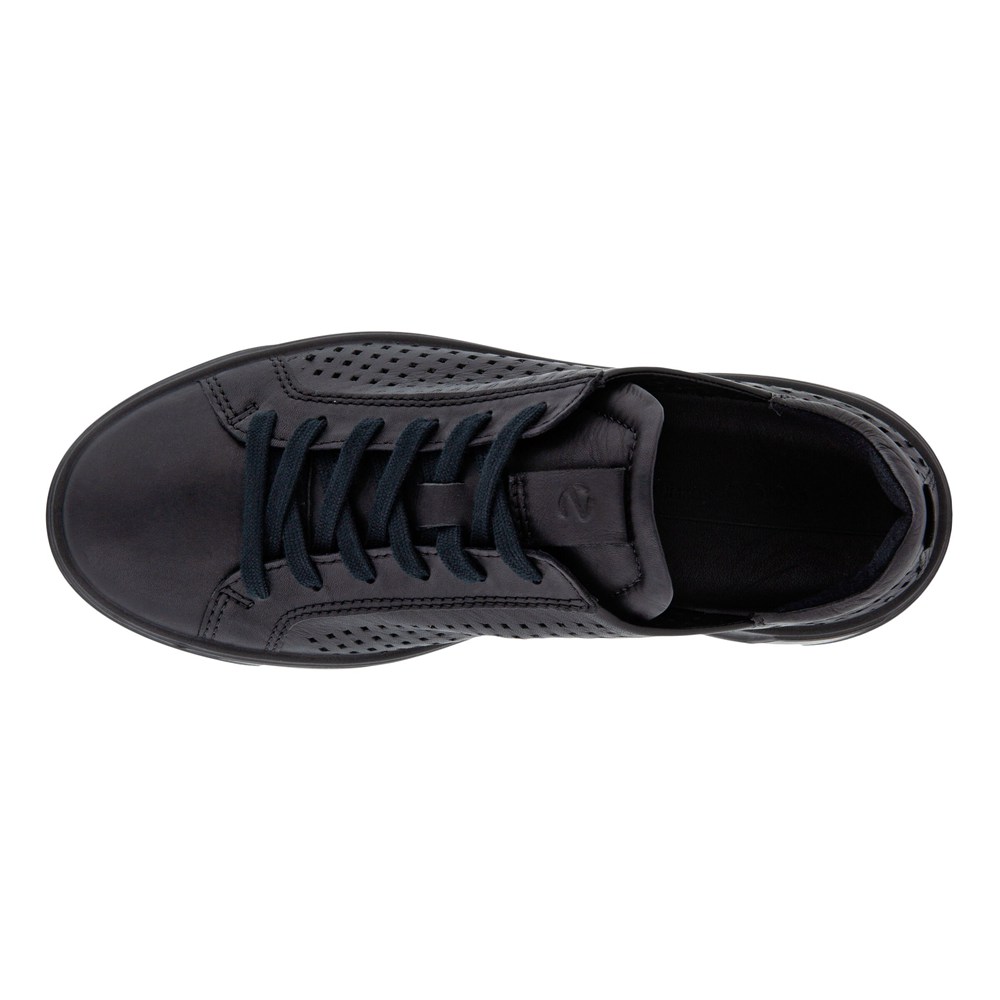 Tenis Mujer - ECCO Street Tray Laced - Negros - NOT239167